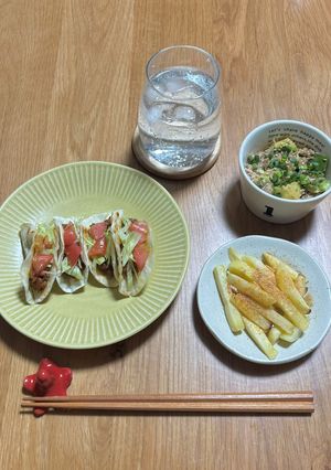 タコス餃子とやみつきアボカド-レシピのメイン写真