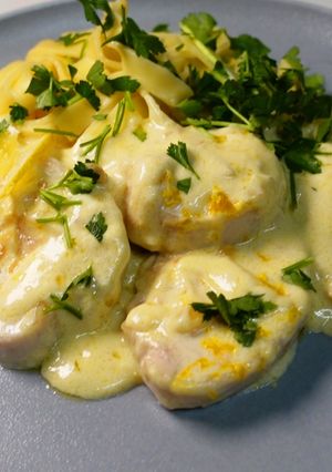 【サラダチキン活用】クリームレモンチキン-レシピのメイン写真