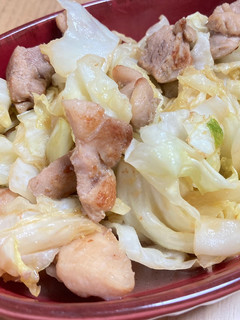 とり肉キャベツの和風炒め-レシピのメイン写真