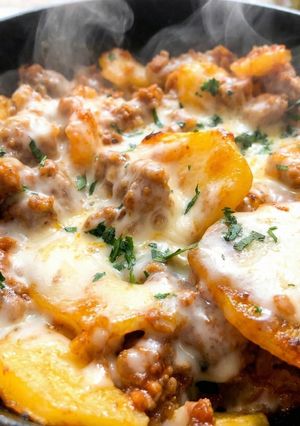ひき肉とじゃがいものチーズ焼き【動画有】-レシピのメイン写真