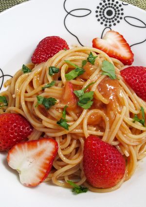 イチゴのパスタ（クルダイオーラ）-レシピのメイン写真