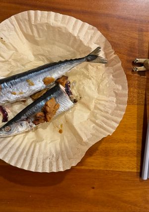 簡単秋刀魚の味噌焼き-レシピのメイン写真