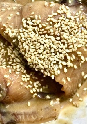 ごまドレッシングでごまサバ-レシピのメイン写真