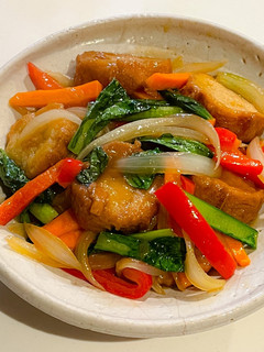 仙台麩と小松菜やさいのあんかけ風-レシピのメイン写真