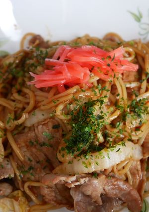 不器用ルーロー焼きそば-レシピのメイン写真