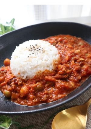 冷やし鯖トマトカレー-レシピのメイン写真