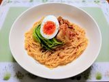 暑い日簡単夏の夕飯胡瓜キムチビビン麺素麺