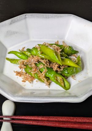 【野菜ソムリエ】伏見とうがらしとおじゃこ-レシピのメイン写真
