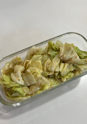【副菜】キャベツの胡麻和え-レシピのメイン写真
