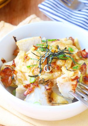 レンジで時短！里芋のツナマヨチーズ焼き-レシピのメイン写真