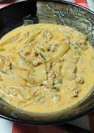タンミョン豆乳坦々麺-レシピのメイン写真