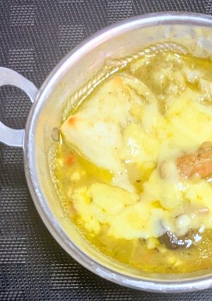 グリーンカレー餅-レシピのメイン写真