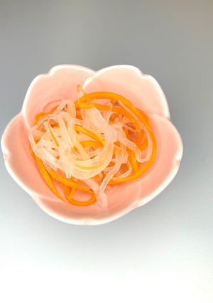 おせちに!彩を添える簡単なます-レシピのメイン写真