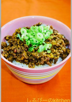 旨辛！カレー伝導師の麻辣キーマカレー！-レシピのメイン写真