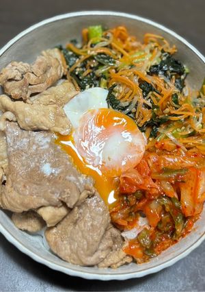 ビビンバ丼-レシピのメイン写真