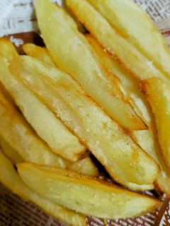 ★新じゃがで揚げ焼き*フライドポテト*♪-レシピのメイン写真