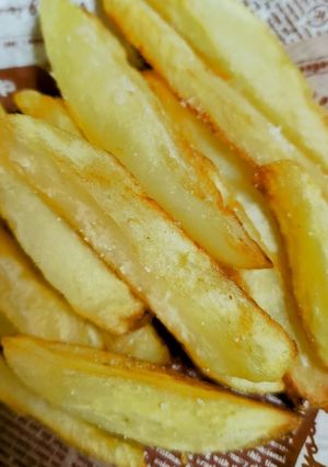 ★新じゃがで揚げ焼き＊フライドポテト＊♪-レシピのメイン写真