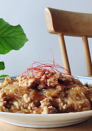 家族絶賛♪レンジで麻婆春雨!今夜の夕食-レシピのメイン写真