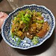 ブリ刺身とごま油の漬け