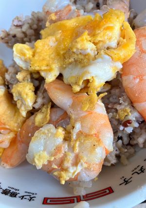 簡単　えび卵丼-レシピのメイン写真