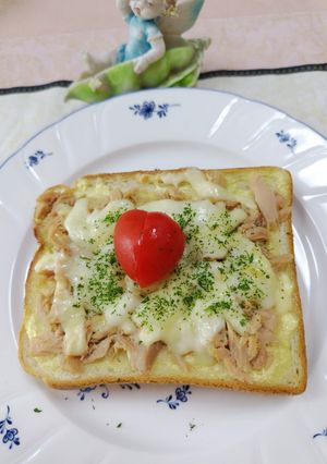 カルシュウムたっぷりツナ&チーズトースト-レシピのメイン写真