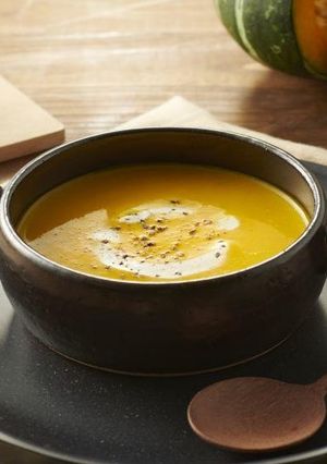 種までまるごとかぼちゃのスープ-レシピのメイン写真