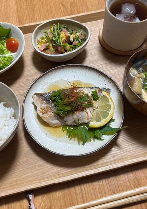 ぶりのネギ塩だれ焼き-レシピのメイン写真