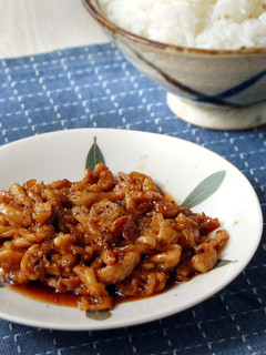 レンジで簡単♪甘辛鶏皮のさっぱり煮-レシピのメイン写真
