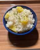 じゃがいもの洋風炊き込みご飯