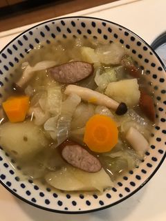 キャベツじゃがいもソーセージのポトフ-レシピのメイン写真