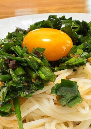 中華風！特製ニラダレそうめん♫-レシピのメイン写真