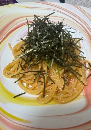 【簡単】本格的！おいしいめんたいパスタ-レシピのメイン写真