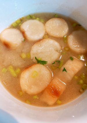 大根の葉っぱの味噌汁-レシピのメイン写真