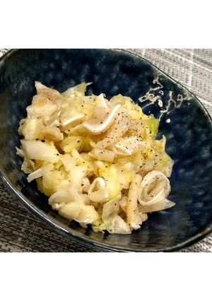 ミミガーとキャベツのゆずぽんサラダ★動画-レシピのメイン写真