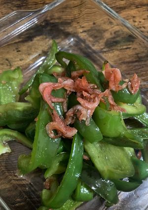 ピーマンと干しエビの炒め物-レシピのメイン写真