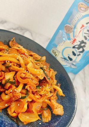 あごだし焼うどん！-レシピのメイン写真