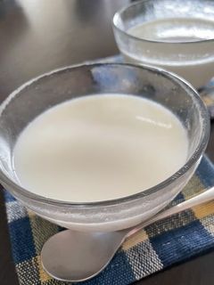 甘酒プリン【健康推進課】-レシピのメイン写真