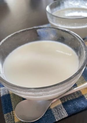 甘酒プリン【健康推進課】-レシピのメイン写真