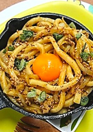 焼カレーうどん-レシピのメイン写真