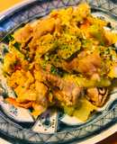 鍋野菜パックで作る●豚肉の野菜炒め