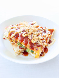簡単【焼きライスペーパー(ネギ焼き風)】-レシピのメイン写真