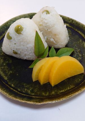 春色　えんどう豆ご飯-レシピのメイン写真