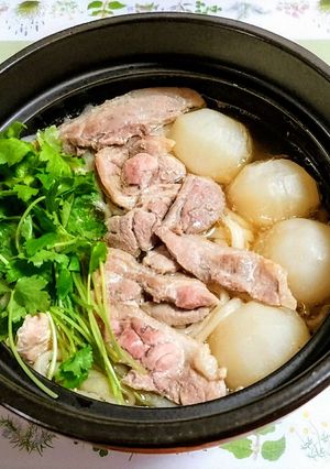 正月明け昼食・夕飯！かぶ鴨鍋煮込みうどん-レシピのメイン写真