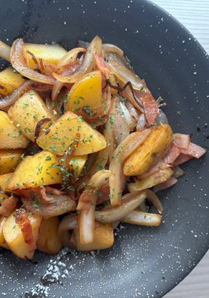 新じゃがの中華風塩昆布ジャーマンポテト-レシピのメイン写真