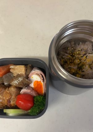 息子弁当136チーズハンバーグ-レシピのメイン写真