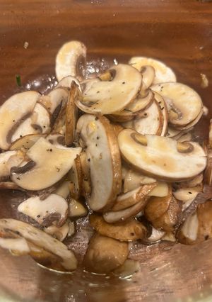 超簡単マッシュルームサラダ-レシピのメイン写真