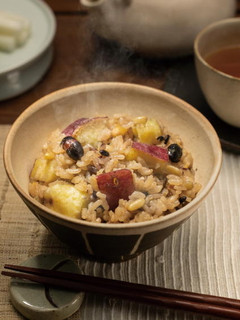 さつまいものほうじ茶雑穀ごはん-レシピのメイン写真