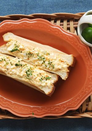 隠し味でレア感溢れる卵サンド-レシピのメイン写真