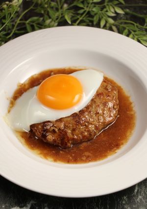 簡単！和風☆煮込みハンバーグ-レシピのメイン写真