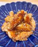 今井家の『手羽中のポン酢照り焼き』